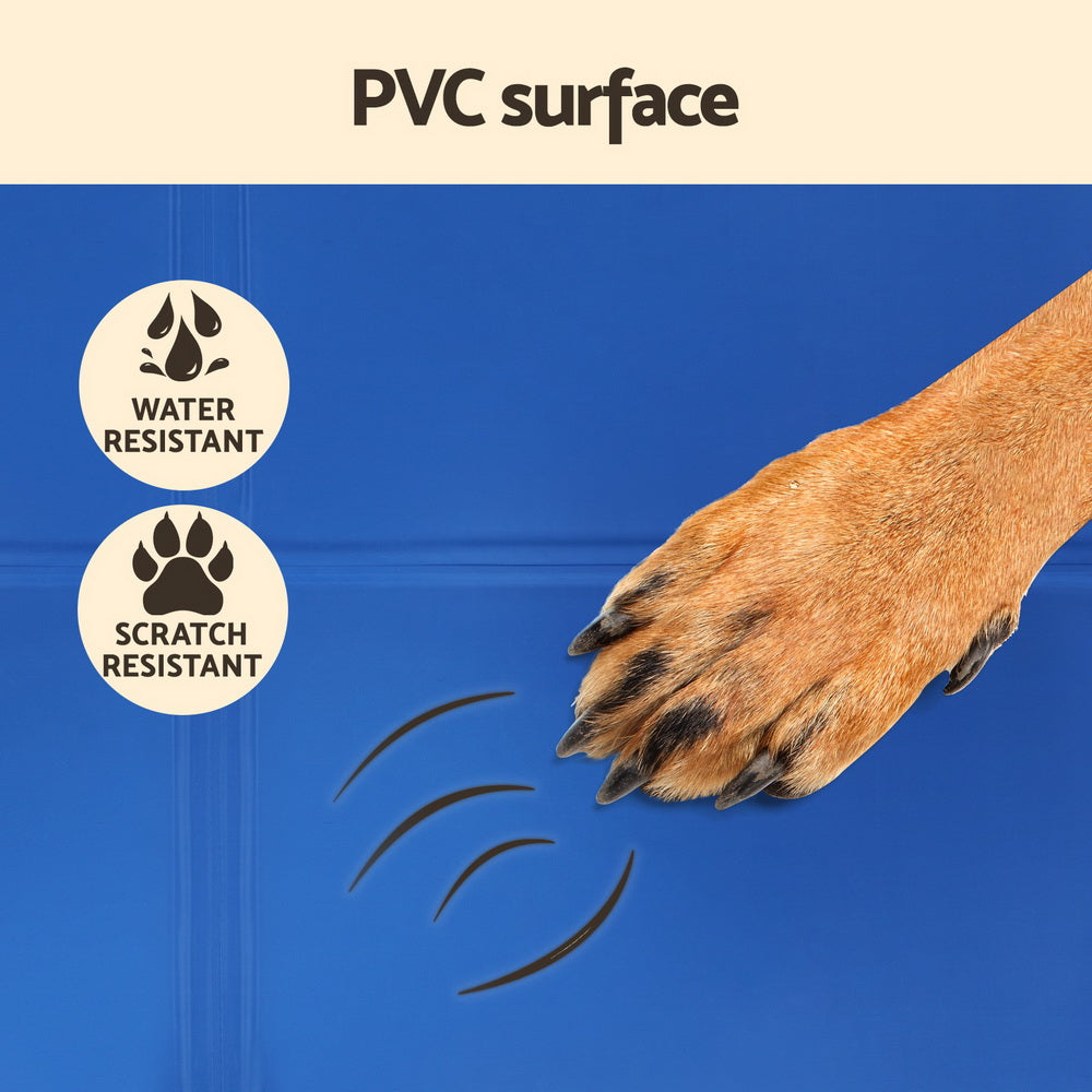 I.Pet Self-Cooling Gel Pet MAT - Summer Pad for Dogs & Cats - Blue Large