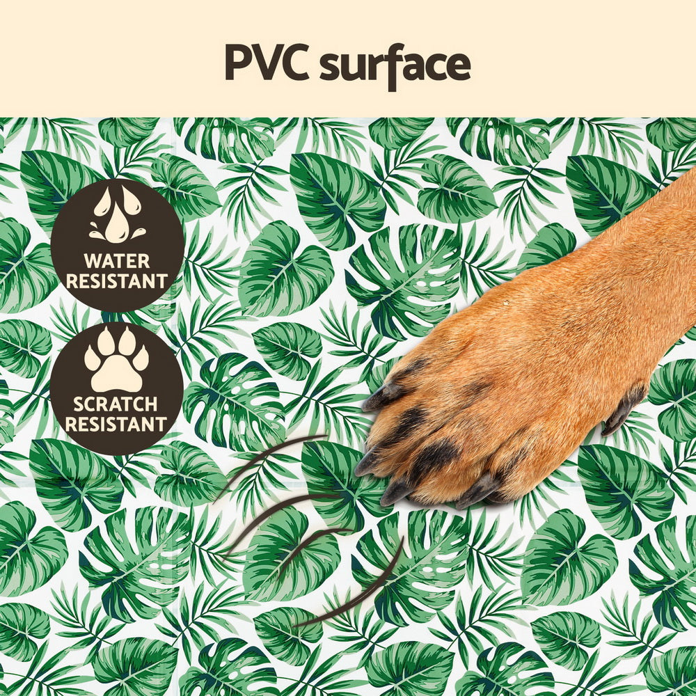 i.Pet Self-Cooling Gel Pet MAT - Summer Pad for Dogs & Cats - Green Large