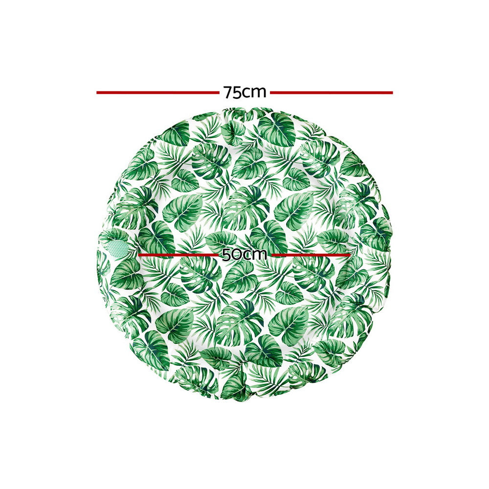 i.Pet Self-Cooling Gel Pet MAT - Large Round Summer Cushion for Dogs & Cats