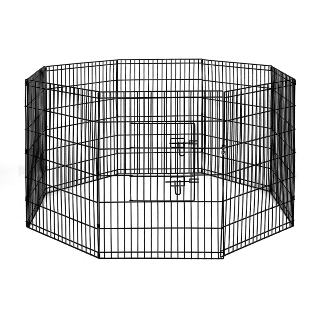 i.Pet 36" 8 Panel Dog Playpen, Pet Fence or Exercise Cage