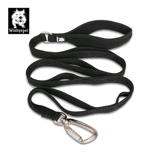 Whinyepet Leash - Black Medium