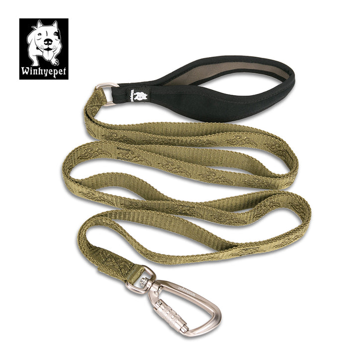 Whinyepet Leash - Army Green Medium