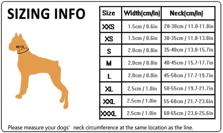 Heavy Duty Reflective Collar - Brown XL