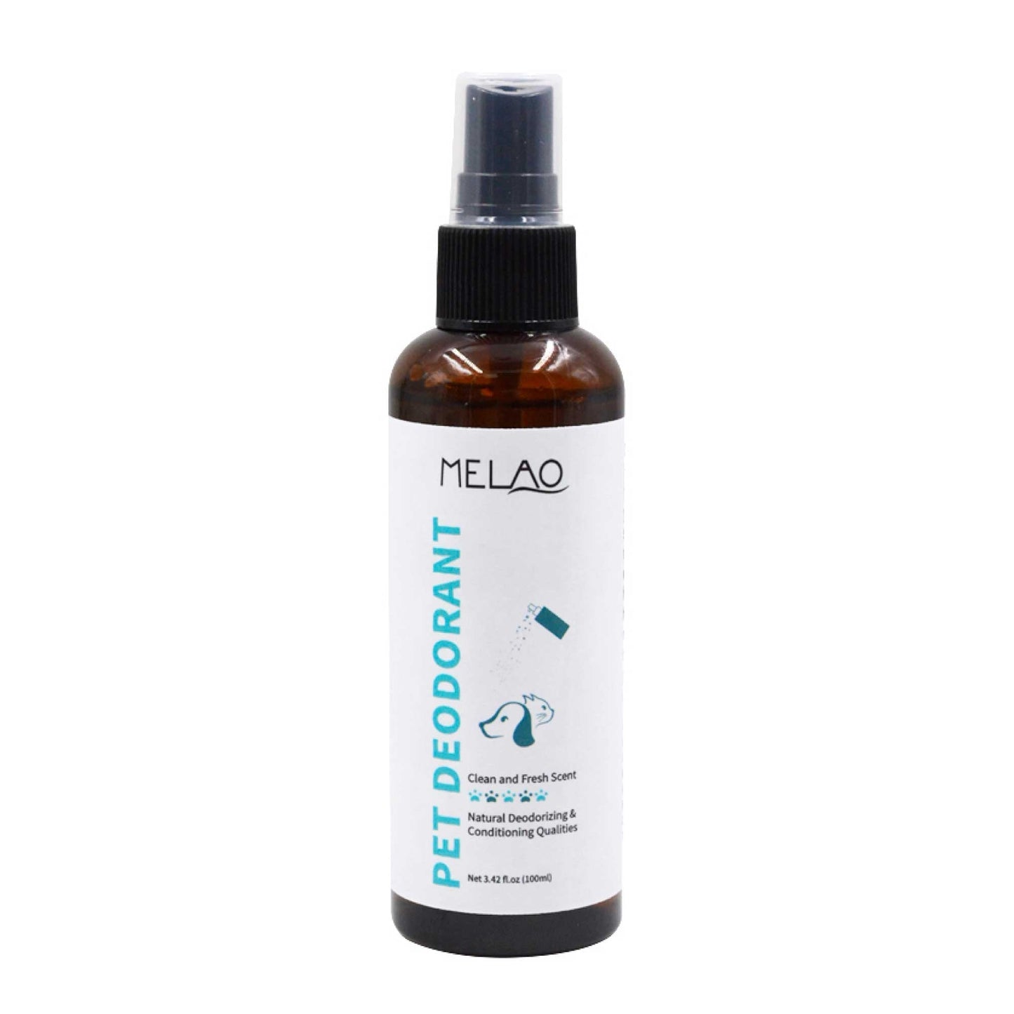 Melao's Natural Pet Deodorant Spray for Dogs and Cats