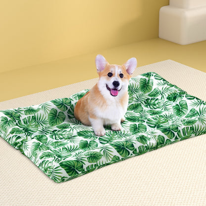 i.Pet Self-Cooling Gel Pet BED- Summer Pad for Dogs & Cats - Green Large