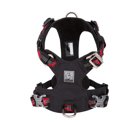 Lightweight 3M reflective Harness - Black S