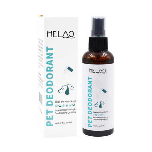 Melao's Natural Pet Deodorant Spray for Dogs and Cats