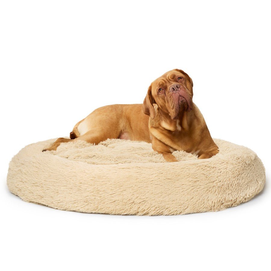 Fur King "Nap Time" Calming Dog Bed - Brindle - XXL